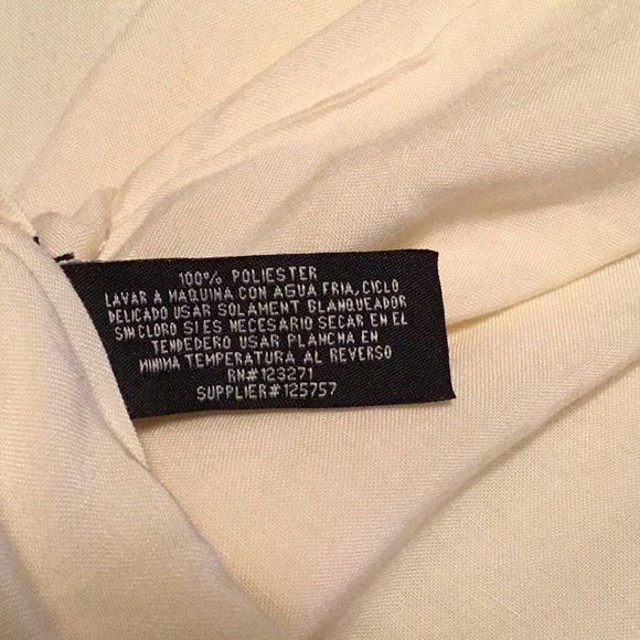 NWT Ivory Blouse - Picture 4 of 4